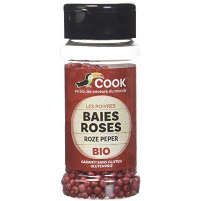 Cook Baies Roses Entières Bio, 20 g - Publicité Cook Baies Roses Entières Bio, 20 g - Publicité