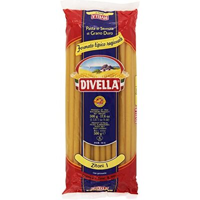 Divella Spéciales 001 Zitoni 500 g - Publicité Divella Spéciales 001 Zitoni 500 g - Publicité