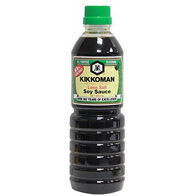Kikkoman Sauce de soja basse sel 600ml - Publicité Kikkoman Sauce de soja basse sel 600ml - Publicité