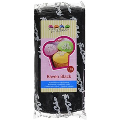 FunCakes Pâte à Sucre Noire 1 kg - Publicité FunCakes Pâte à Sucre Noire 1 kg - Publicité