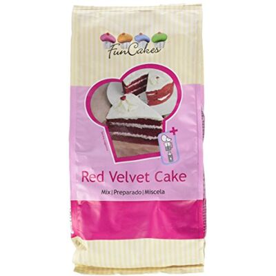 FunCakes Mix de Red Velvet Gâteau 1 kg 1 Unité - Publicité FunCakes Mix de Red Velvet Gâteau 1 kg 1 Unité - Publicité