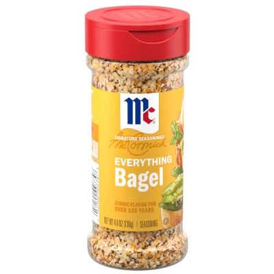 McCormick , Everything Bagel Assaisonnement tout usage, 136 g - Publicité McCormick , Everything Bagel Assaisonnement tout usage, 136 g - Publicité