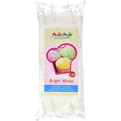 FunCakes Pâte à Sucre Blanc Brillant 1 kg - Publicité FunCakes Pâte à Sucre Blanc Brillant 1 kg - Publicité
