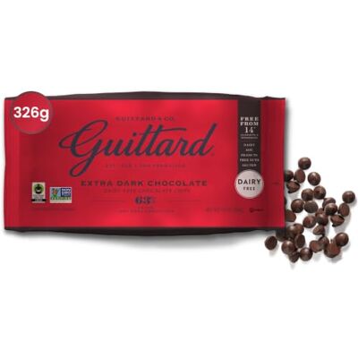 Guittard - 72% Extra Noire - 326g - Chips de chocolat pour pâtisserie - Publicité Guittard - 72% Extra Noire - 326g - Chips de chocolat pour pâtisserie - Publicité