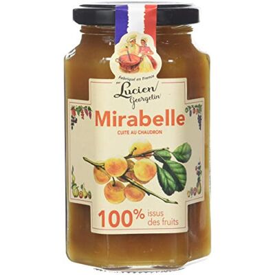 LUCIEN GEORGELIN Confiture Mirabelle 100% Issu des Fruits 300g Le Bocal - Publicité LUCIEN GEORGELIN Confiture Mirabelle 100% Issu des Fruits 300g Le Bocal - Publicité