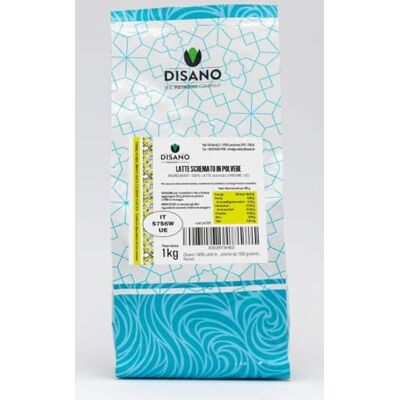 DISANO Lait écrémé en poudre instantanée 1 kg – 100 % lait naturel – Se dissout immédiatement – Idéal pour les bonbons, le yaourt, la crème glacée et les boissons – Longue conservation - Publicité DISANO Lait écrémé en poudre instantanée 1 kg – 100 % lait naturel – Se dissout immédiatement – Idéal pour les bonbons, le yaourt, la crème glacée et les boissons – Longue conservation - Publicité