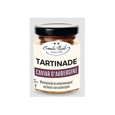 Emile Noel Emile Noël Caviar d'aubergine 90G Bio - - Publicité Emile Noel Emile Noël Caviar d'aubergine 90G Bio - - Publicité