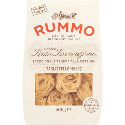 Rummo Pâtes Tagliat Nidi N°107 500 g - Publicité Rummo Pâtes Tagliat Nidi N°107 500 g - Publicité