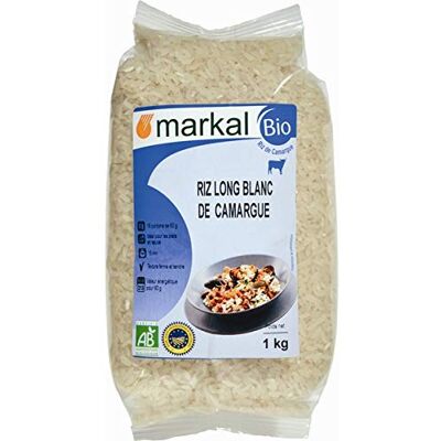 Markal RIZ LONG BLANC CAMARGUE 1KG - Publicité Markal RIZ LONG BLANC CAMARGUE 1KG - Publicité