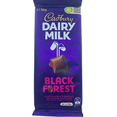 Cadbury Noir 220G De Forêt (Grand Bar) - Publicité Cadbury Noir 220G De Forêt (Grand Bar) - Publicité