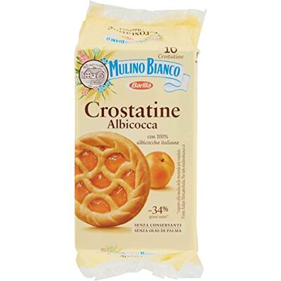 Mulino Bianco Gâteau Crostatina Albicocca Biscuits brioche abricot 400 g Cookies - Publicité Mulino Bianco Gâteau Crostatina Albicocca Biscuits brioche abricot 400 g Cookies - Publicité