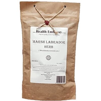 HEALTH EMBASSY Herbe de Ledon des Marais Tisane Ledum palustre Rhododendron Tomentosum Marsh Labrador Herb Tea (50g) - Publicité HEALTH EMBASSY Herbe de Ledon des Marais Tisane Ledum palustre Rhododendron Tomentosum Marsh Labrador Herb Tea (50g) - Publicité