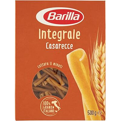 Barilla 5x Pasta Casarecce Integrali Pâtes italiennes à grains entiers 500g - Publicité Barilla 5x Pasta Casarecce Integrali Pâtes italiennes à grains entiers 500g - Publicité
