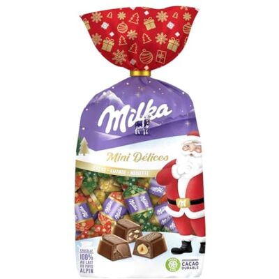 Milka Mini Délices Assortiment 320g - Publicité Milka Mini Délices Assortiment 320g - Publicité