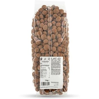 KoRo Grains de café au chocolat 1 kg Snack vegan idéal au goût intense de café et enrobé de chocolat. Publicité KoRo Grains de café au chocolat 1 kg Snack vegan idéal au goût intense de café et enrobé de chocolat. Publicité