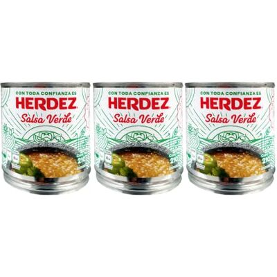 Mexican Mama Herdez Salsa Verde Lot de 3 - Publicité Mexican Mama Herdez Salsa Verde Lot de 3 - Publicité