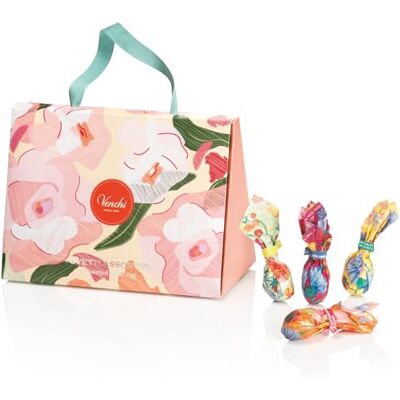 Venchi Petit Sac Cadeau Camelia, 17 Petits Œufs au Chocolat aux Fruits Secs Entiers, 200 Gr, Sans Gluten, Collection Printemps , Idée Cadeau Fête des Mères - Publicité Venchi Petit Sac Cadeau Camelia, 17 Petits Œufs au Chocolat aux Fruits Secs Entiers, 200 Gr, Sans Gluten, Collection Printemps , Idée Cadeau Fête des Mères - Publicité