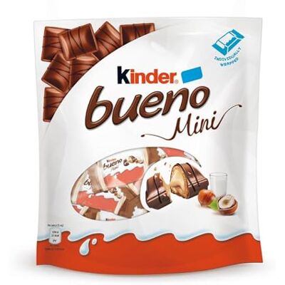 Kinder Bueno Mini 12 x 108 grammes - Publicité Kinder Bueno Mini 12 x 108 grammes - Publicité