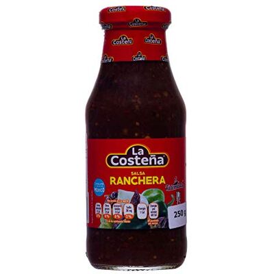 La Costeña Salsa Ranchera 250gr Botella - Publicité La Costeña Salsa Ranchera 250gr Botella - Publicité