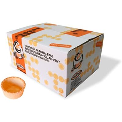 Vitarvi Mini Tartelettes Rondes Comestibles à Remplir de 40 mm (480 pièces) Mundo Pastel - Publicité Vitarvi Mini Tartelettes Rondes Comestibles à Remplir de 40 mm (480 pièces) Mundo Pastel - Publicité