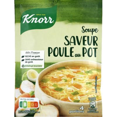 Knorr Soupe Poule Au Pot Aux Petits Légumes 72g Pour 4 Personnes - Publicité Knorr Soupe Poule Au Pot Aux Petits Légumes 72g Pour 4 Personnes - Publicité