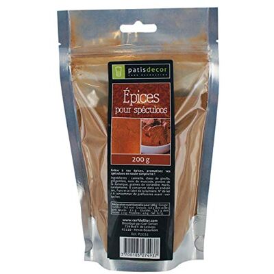 PATISDECOR Epices Spéculos 200 g - Publicité PATISDECOR Epices Spéculos 200 g - Publicité