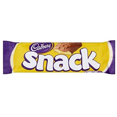 Cadbury Barre chocolatée Snack shortcake lot de 6 barres de 43 g - Publicité Cadbury Barre chocolatée Snack shortcake lot de 6 barres de 43 g - Publicité