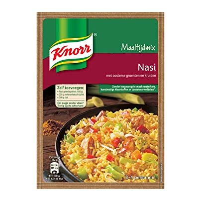 Knorr Mélange d'épices riz frit Mélange de riz frit Poids total 44 grammes - Publicité Knorr Mélange d'épices riz frit Mélange de riz frit Poids total 44 grammes - Publicité