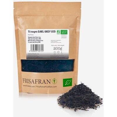 FRISAFRAN Thé noir Earl Grey biologique en vrac 200g Antiseptique Feuilles de thé noir Énergisant Sachets de thé noir Thé Frais et Floral comte gris thé noir Earl Grey thé Earl Grey - Publicité FRISAFRAN Thé noir Earl Grey biologique en vrac 200g Antiseptique Feuilles de thé noir Énergisant Sachets de thé noir Thé Frais et Floral comte gris thé noir Earl Grey thé Earl Grey - Publicité