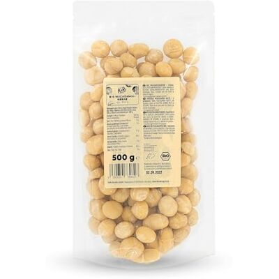 KoRo – Noix de macadamia bio 500 g – Arôme délicatement beurré – Texture croquante et fondante – Qualité biologique sans additifs - Publicité KoRo – Noix de macadamia bio 500 g – Arôme délicatement beurré – Texture croquante et fondante – Qualité biologique sans additifs - Publicité