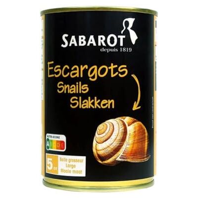Sabarot Escargots 5 douzaines 230g - Publicité Sabarot Escargots 5 douzaines 230g - Publicité