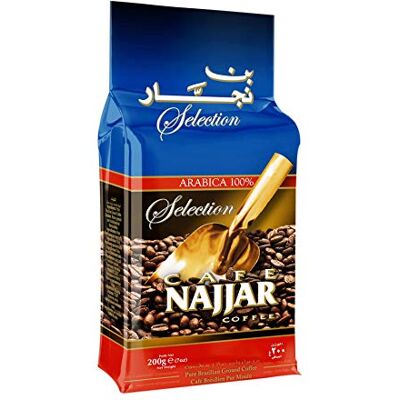 Najjar Café Classic Café au grain brut brésilien 200g - Publicité Najjar Café Classic Café au grain brut brésilien 200g - Publicité
