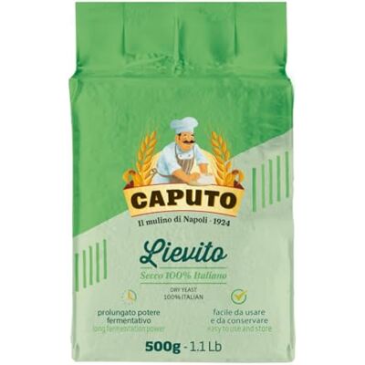 Italian Gourmet E.R. CAPUTO 1924 Levure sèche Caputo (Lievito) 500 grammes La levure N°1 en Italie ! idéale pour les pizzas traditionnelles et les fermentations longues durées - Publicité Italian Gourmet E.R. CAPUTO 1924 Levure sèche Caputo (Lievito) 500 grammes La levure N°1 en Italie ! idéale pour les pizzas traditionnelles et les fermentations longues durées - Publicité