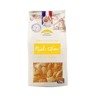 LUCIEN GEORGELIN Bonbon Miel Citron 150g - Publicité LUCIEN GEORGELIN Bonbon Miel Citron 150g - Publicité