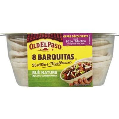Old El Paso Barquitas de Blé Nature, Offre Decouverte, 193g - Publicité Old El Paso Barquitas de Blé Nature, Offre Decouverte, 193g - Publicité