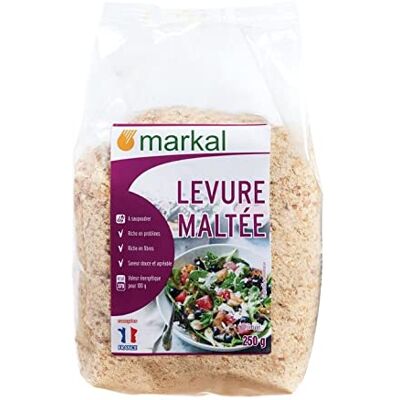 Markal Levure Maltee de Biere Paillette 250g - Publicité Markal Levure Maltee de Biere Paillette 250g - Publicité