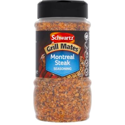 Schwartz Grill Mates Montreal Steak Seasoning - Publicité Schwartz Grill Mates Montreal Steak Seasoning - Publicité