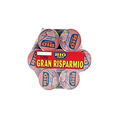 Rio Mega Pack 7x80g Thon Poisson à l'huile d'olive - Publicité Rio Mega Pack 7x80g Thon Poisson à l'huile d'olive - Publicité