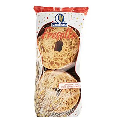Pandiluna Freselle Traditional beignets de pain croustillant, avec 100% de levure mère packs d'économie de fraîcheur, pack de 8 packs de 300 g - Publicité Pandiluna Freselle Traditional beignets de pain croustillant, avec 100% de levure mère packs d'économie de fraîcheur, pack de 8 packs de 300 g - Publicité