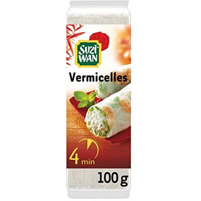 Epicerie salée SUZI WAN Vermicelles De Haricots Mungo 100G ( Lot De 4 ) - Publicité Epicerie salée SUZI WAN Vermicelles De Haricots Mungo 100G ( Lot De 4 ) - Publicité