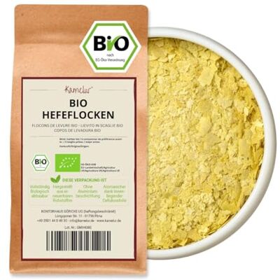 Kamelur 200g de flocons de levure BIO flocons de levure de malt vegan, flocons de levure de bière comme assaisonnement pour le parmesan et le fromage vegan flocons de levure BIO en emballage biodégradable - Publicité Kamelur 200g de flocons de levure BIO flocons de levure de malt vegan, flocons de levure de bière comme assaisonnement pour le parmesan et le fromage vegan flocons de levure BIO en emballage biodégradable - Publicité