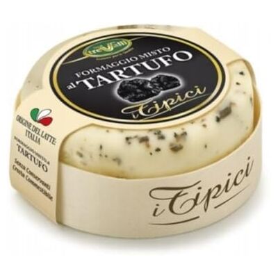 TreValli CACIOTTA FROMAGE MIXTE A LA TRUFFE Produit artisanal italien - Publicité TreValli CACIOTTA FROMAGE MIXTE A LA TRUFFE Produit artisanal italien - Publicité