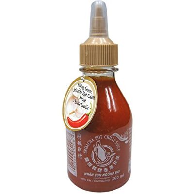 Flying Goose Salsa Sriracha avec ail 200 ml - Publicité Flying Goose Salsa Sriracha avec ail 200 ml - Publicité