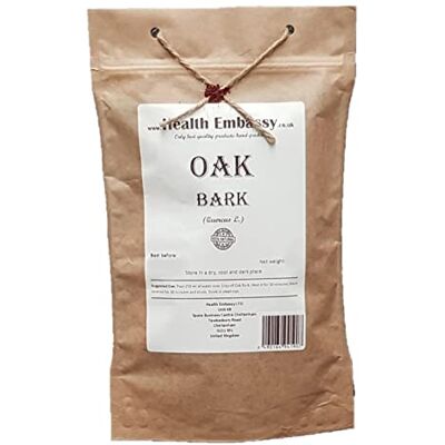 HEALTH EMBASSY Écorce de Chêne Tisane Quercus L Oak Bark (50g) - Publicité HEALTH EMBASSY Écorce de Chêne Tisane Quercus L Oak Bark (50g) - Publicité