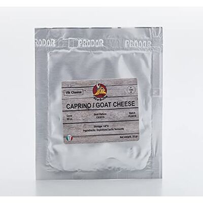 AlcoFermBrew Caprino Fresco 10g – Culture pour Fromage de Chèvre Frais, Fromage Italien Cheese, Ferment Fromage - Publicité AlcoFermBrew Caprino Fresco 10g – Culture pour Fromage de Chèvre Frais, Fromage Italien Cheese, Ferment Fromage - Publicité