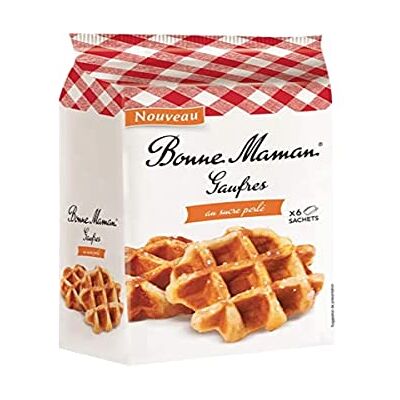 Bonne Maman Gaufres Perlés Sucre, 300g - Publicité Bonne Maman Gaufres Perlés Sucre, 300g - Publicité