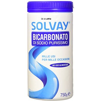 Solvay Bicarbonate 750 g. Publicité Solvay Bicarbonate 750 g. Publicité
