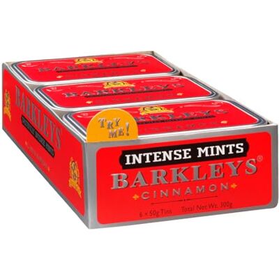 Barkleys Cinnamon Mints (Pack of 6) - Publicité Barkleys Cinnamon Mints (Pack of 6) - Publicité