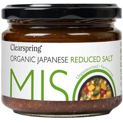 Clearspring - Organic Miso Jar - Réduction de sel - 270g - Miso - Publicité Clearspring - Organic Miso Jar - Réduction de sel - 270g - Miso - Publicité