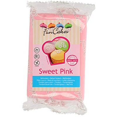 FunCakes Pâte à Sucre Sweet Pink Facile à Utiliser Lisse Flexible Doux 270 g - Publicité FunCakes Pâte à Sucre Sweet Pink Facile à Utiliser Lisse Flexible Doux 270 g - Publicité